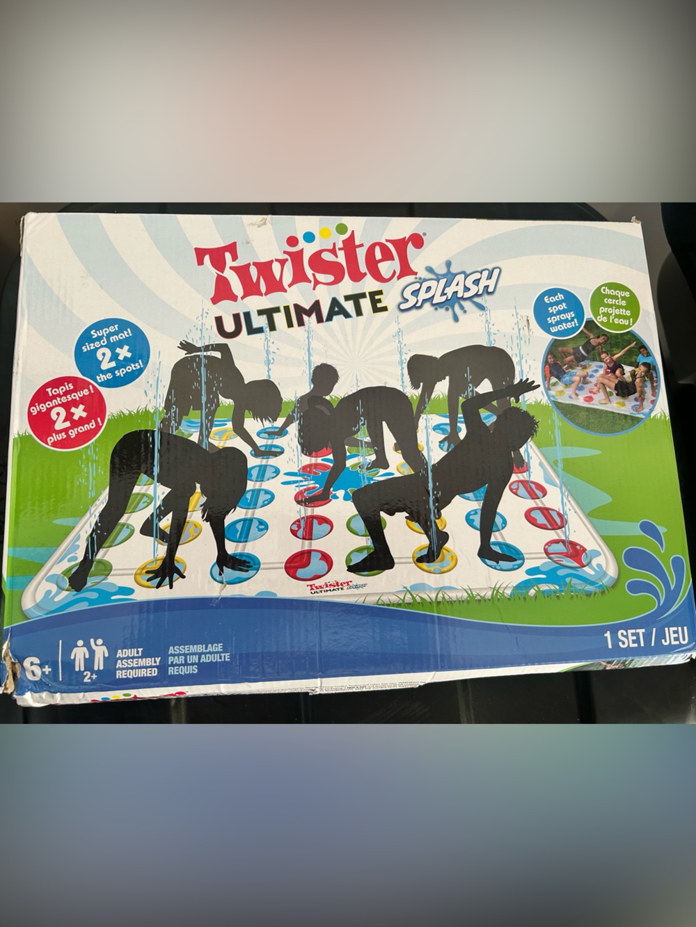 Twister Ultimate Splash Game by Twister - Red Blue Yellow Green